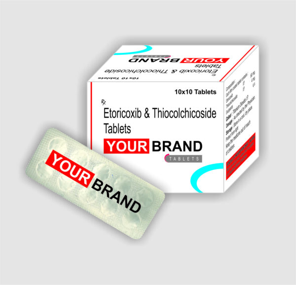 Etoricoxib and Thiocolchicoside Tablet